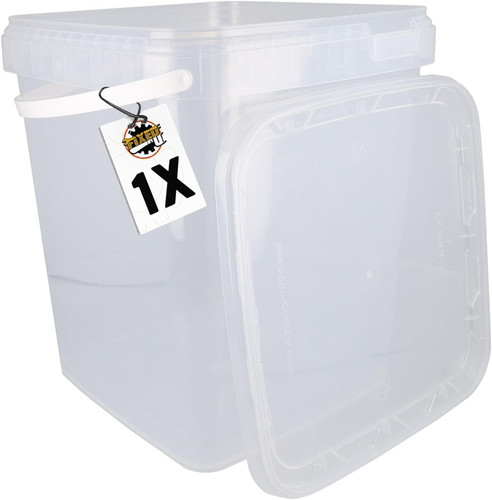 Eimer mit deckel - mit, 10l