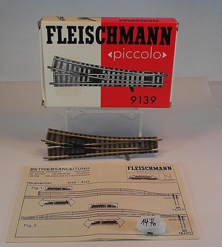 Fleischmann piccolo spur - fleischmann, n