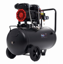 Ölfreier Kompressor 50 L 8 bar KD1386 Profi Werkstattkompressor mit Manometer