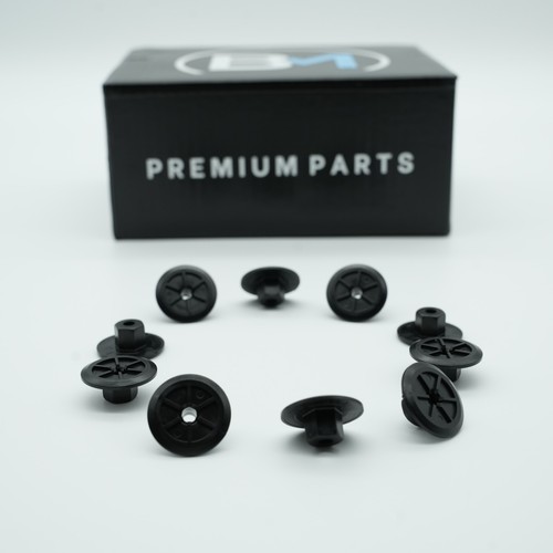 10x kunststoffmuttern - 10x,