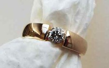 Gold 585 Solitär-Brillant - Diamant Ring0,40 Karat  z.B  zur Verlobung