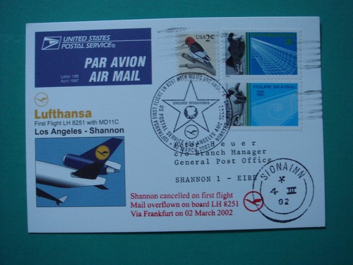 Lufthansa erstflug mit md11c - mit,