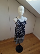 Kleid Elefanten Thailand blau Größe 36 kupfer blau (neu)