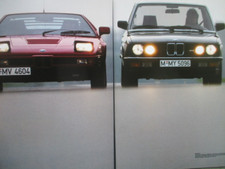 BMW Fortschritt Katalog +M1