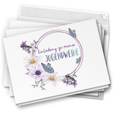 10x Einladungskarten