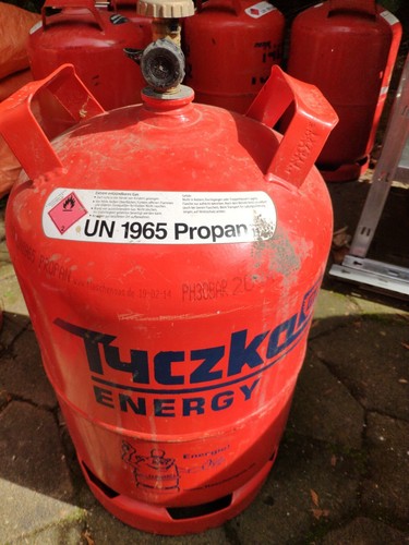 Gasflasche 11kg leer - ,, rot