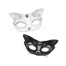 Frauen Katzenmaske, Maskerade