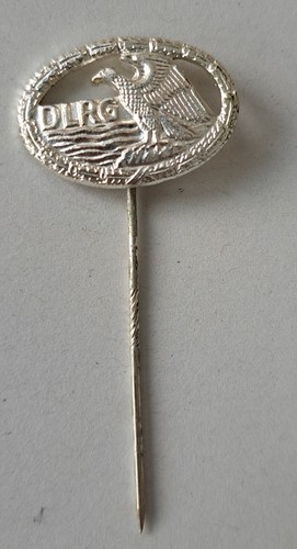 Orden dlrg silber anstecknadel - orden,