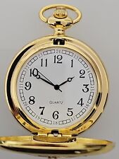 Sprungdeckel Doppeldeckel  Sprungdeckel Taschenuhr  Quartz 7-8