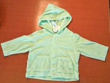 Hellgrüne Frotteejacke von GAP, Gr. 56-66