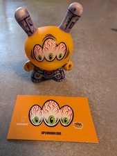 Kidrobot Dunny 3'' Dirty Donny Eyes Series 5 Alien Sammelfigur Rarität Action