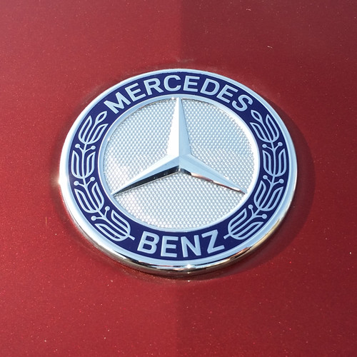 Original mercedes stern - mercedes, emblem