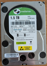1.5 TB Festplatte SATA 16MB