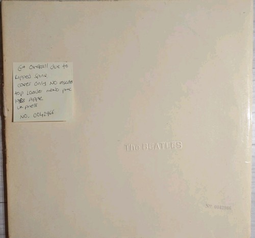 The beatles white album vinyl - beatles,