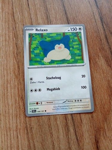 Pokemon karte relaxo deutsch - karte,