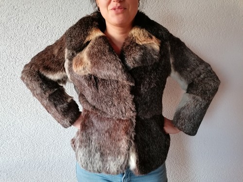 Kaninchen jacke echtpelz - kaninchen, damen