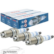 3x BOSCH FLR8LDCU+ Zündkerze 0242229654 Opel Astra Corsa Meriva Vectra Zafira