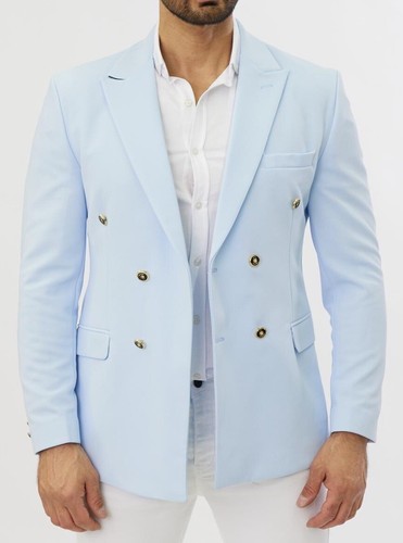 Designer blau zweireiher - designer,