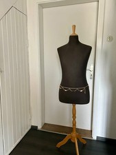 Elegante Schneiderpuppe aus Holz – Vintage-Dekoration & Schneiderbedarf – höhenv