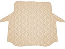 Beige Gestepptes Öko Leder