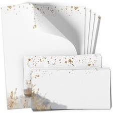 Briefpapier Set 100tlg Gold