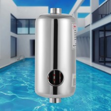 Edelstahl Schwimmbadheizer