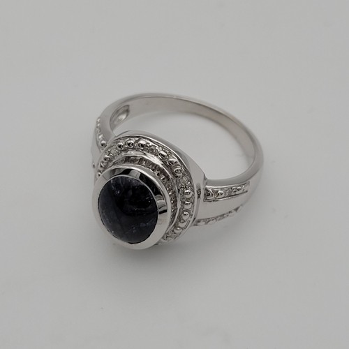 Saphirring 585 weissgold 14 - saphirring,