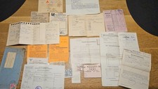 Dokumente, diverse Unterlagen, Bezugsscheine,Reichskleiderkarte und noch mehr