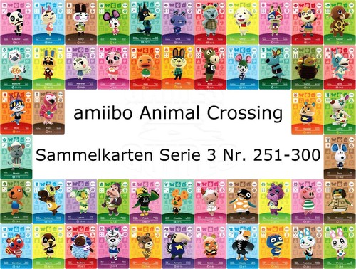 Amiibo animal crossing karte - animal,