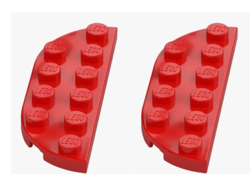 Lego platte 2x6 abgerundet - 2x,