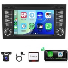 7" Autoradio Android13 GPS Navi 2+64GB Kamera Für Audi A4 8E 8H B6 B7 2000-2009