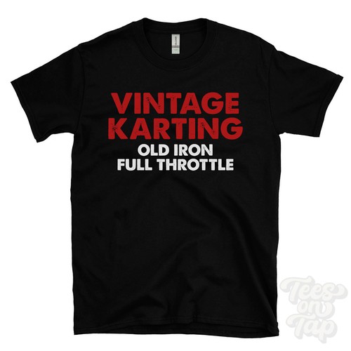 Vintage karting old iron full - old,