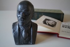 LENIN 0,5 kg Büste Metal Metallbüste Werksproduktion original Skulptur