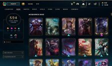 League of Legends LoL Account Emerald 4 sehr viele Skins!!! 