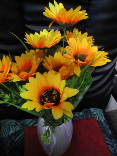 Strauß sonnenblumen mit - ,