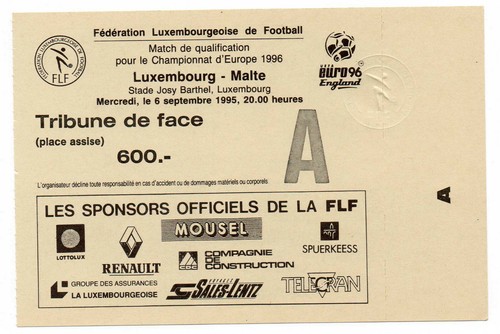 Ticket lsp luxemburg malta - lsp,
