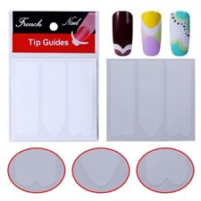 French Nail Fingernägel Sticker Nagelsticker Klebe Maniküre Schablone Aufkleber 