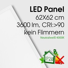 LED Panel 62x62 40W 4000K