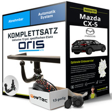 Für MAZDA CX-5 Typ KF Anhängerkupplung abnehmbar +eSatz 13pol 07.2017-jetzt