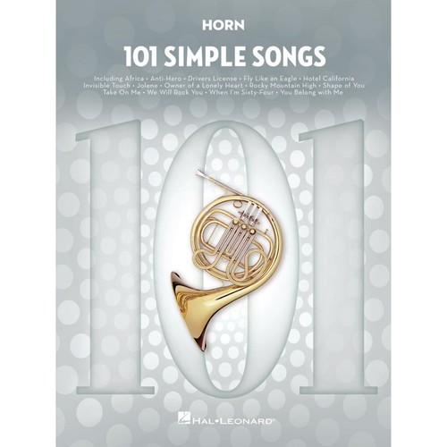 Hal leonard 101 simple songs - hal,