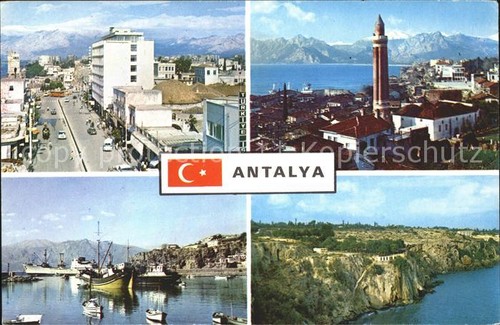 Antalya hafen segelboot boot - hafen,