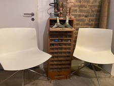 2 Arper Catifa 46 Drehstühle, Besucherstuhl, Esszimmer Schalenstuhl, Stuhl