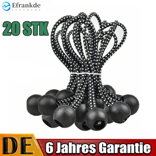 20x spanngummi mit kugel - 20x,