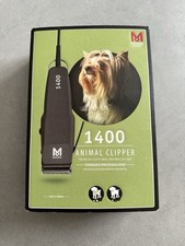 Moser 1400 Haar Animal Clipper Tierhaarschneidemaschine in schwarz mit Kabel