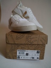 Veja V-10 Sneaker NEU! Gr.37, Weiß & Gold ungetragen