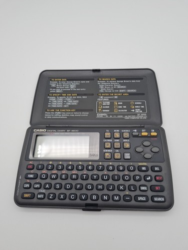 Casio digital diary - diary, sf-4600