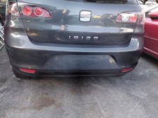 Seat Ibiza 6L Facelift original Stoßstange Stoßfänger hinten mit PDC LS7Z BJ2006