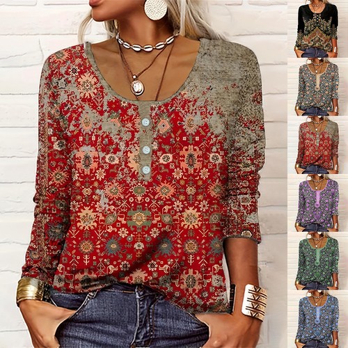 übergröße damen printed - Übergröße,
