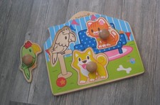 Kinder Holz Puzzle Kinderpuzzle Steckpuzzle  Setzpuzzle Ever Earth EverEarth Top