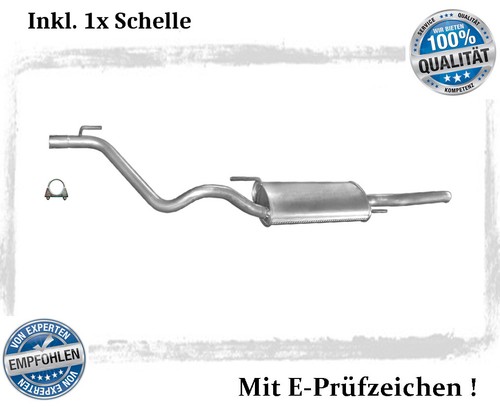 Endschalldämpfer für golf - endschalldämpfer, vw